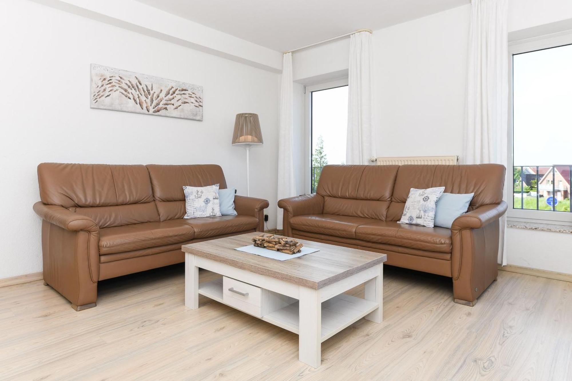 Haus Hafenblick Apartment Bensersiel Bagian luar foto