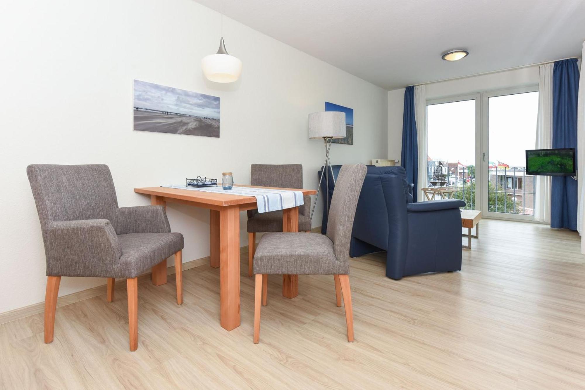 Haus Hafenblick Apartment Bensersiel Bagian luar foto