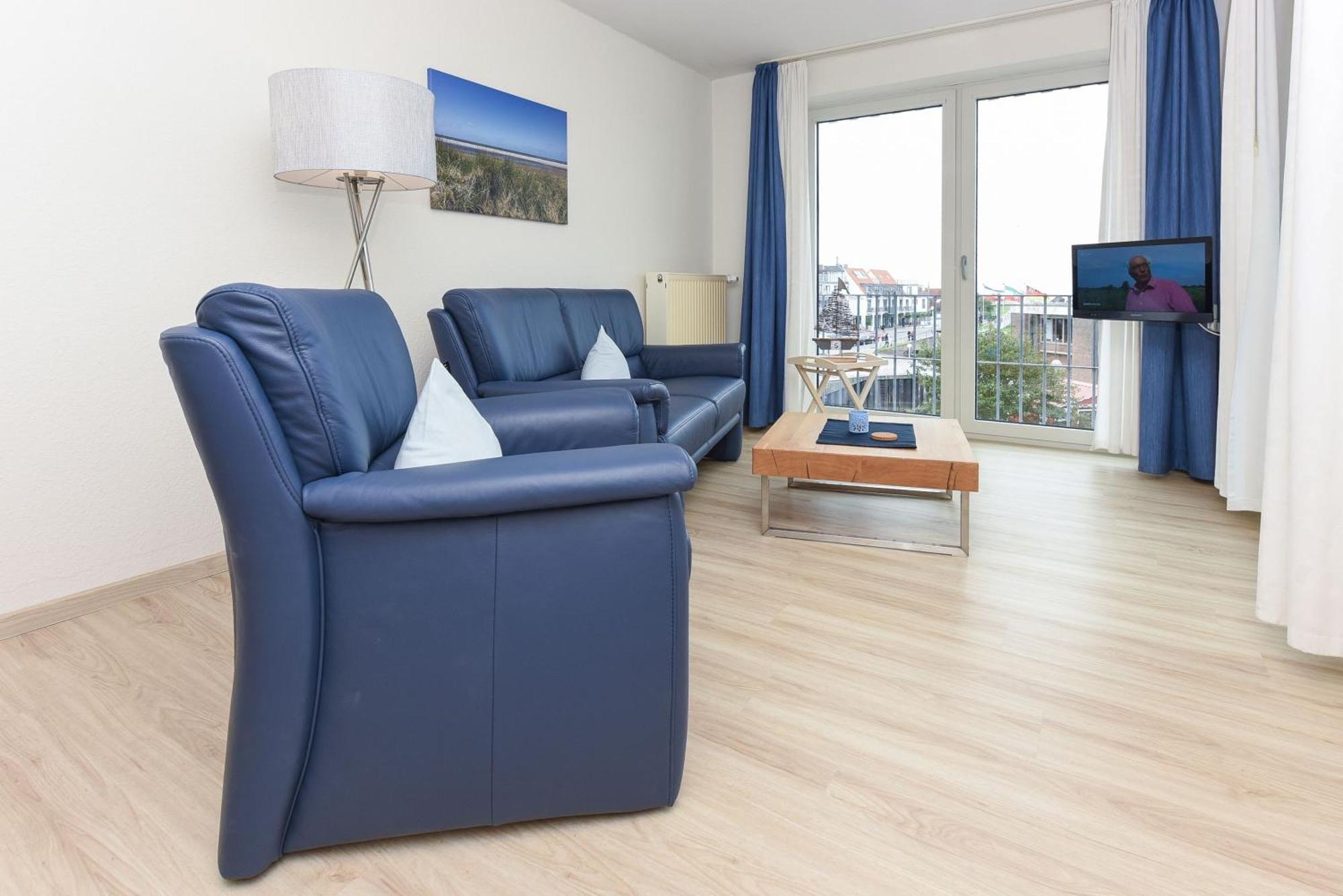 Haus Hafenblick Apartment Bensersiel Bagian luar foto